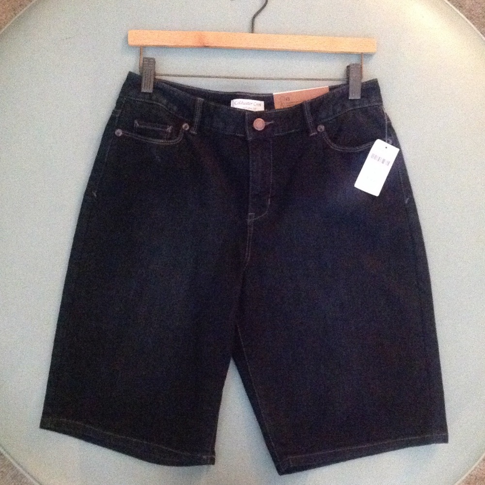 Coldwater Creek Denim Walking Short size 6